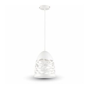 Lampadario Sospensione Bianco E27